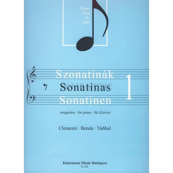 Clementi-Benda-Vanhal Szonatinák