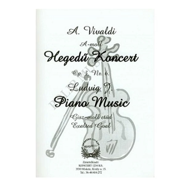 Vivaldi A moll hegedű koncert