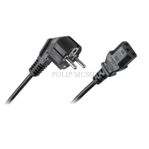 KPO2772A Számítógép hálózati tápkábel földelt 3pin 1,5m