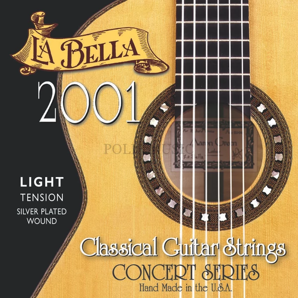 La Bella 2001 Light Tension 028-044 klasszikus gitárhúr szett