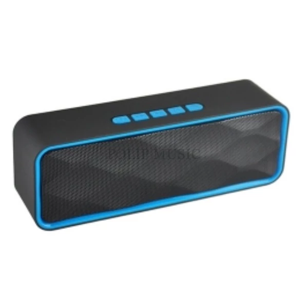 Bluetooth hangszóró M0768 fekete színű BT/MicroSD/USB/AUX