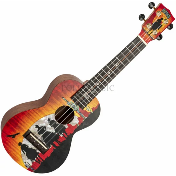Mahalo MA2WW Artist Elite Series Tokkal Koncert ukulele Wild West