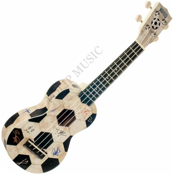 Mahalo MA1FB Art II Series szoprán ukulele Futball mintával tokkal