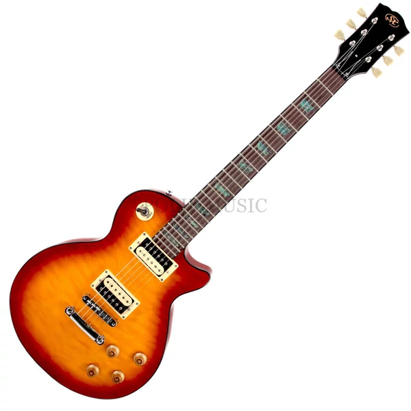 SX EC3D Cherry Sunburst elektromos gitár
