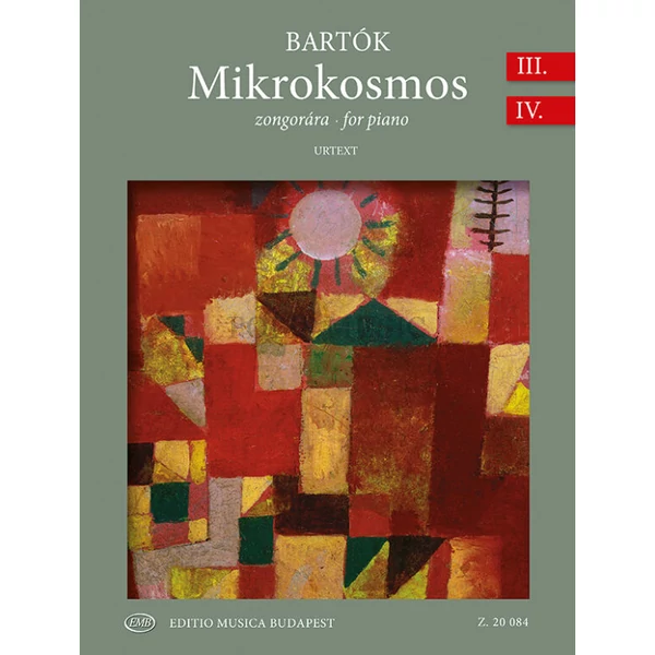 Bartók Béla Mikrokosmos zongorára III-IV
