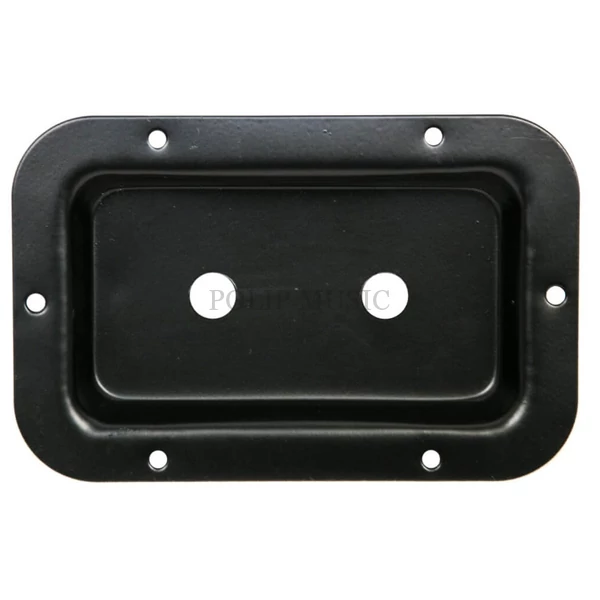 Thunder MTP-136J fém 2x 6,3 mm Jack furat (13,6×9 cm) csatlakozó tálca