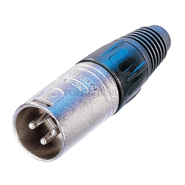Neutrik NC3MX 3 pólusú egyenes lengő XLR dugó
