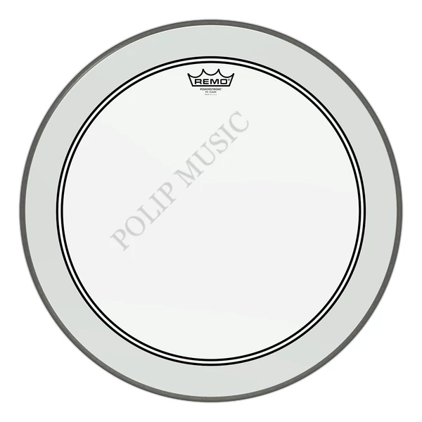 Remo P3-0314-BP Powerstroke 3 Clear 14" Átlátszó dobbőr