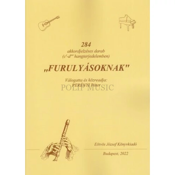 Perényi Péter  284 akkordjelzéses darab furulyásoknak