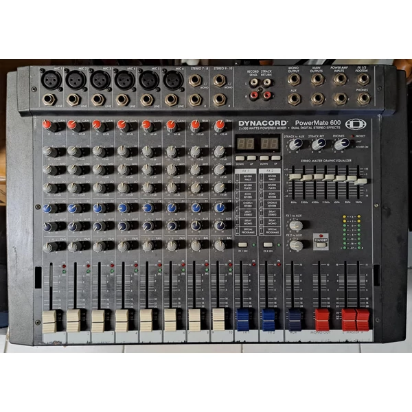 Dynacord Powermate 600/1 keverőerősítő (Használt cikkek)