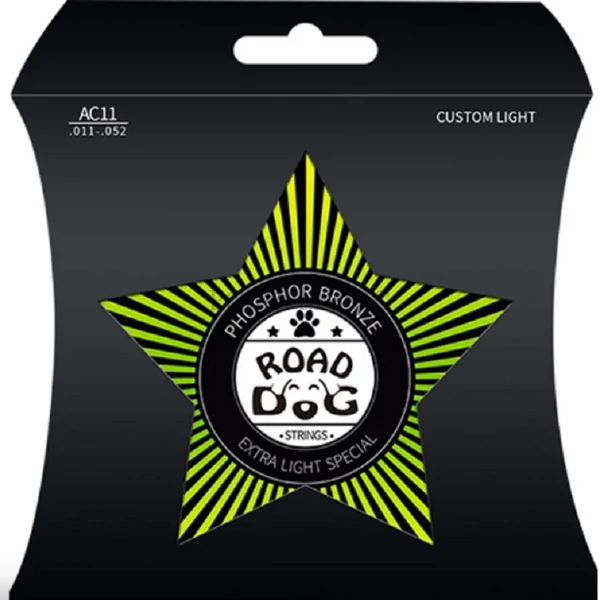 Road Dog AC11 Cutom Light 011 - 052 akusztikus gitárhúr szett