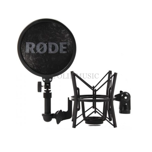 Rode SM-6 pop filter és rezgésgátló mikrofonfogó