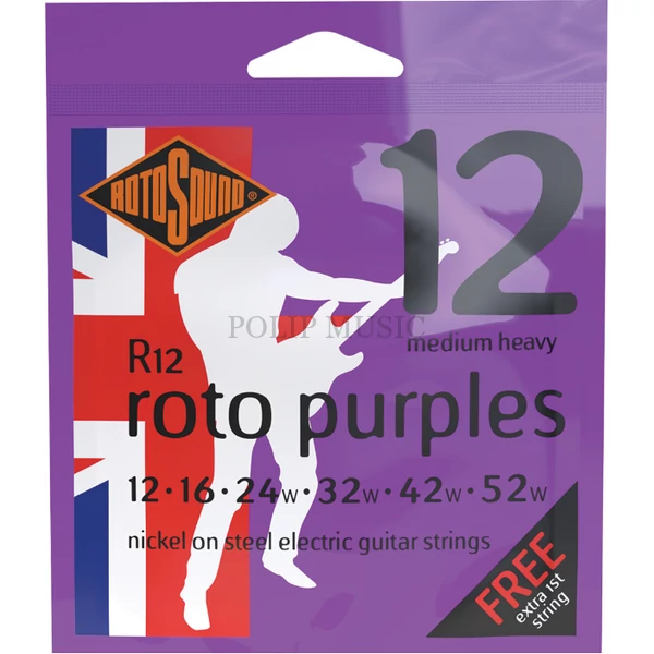 Rotosound R12 Medium Heavy 012-052w elektromos gitárhúr szett