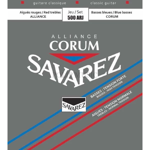 Savarez 500ARJ Alliance Corum Red/Blue klasszikus gitárhúr szett