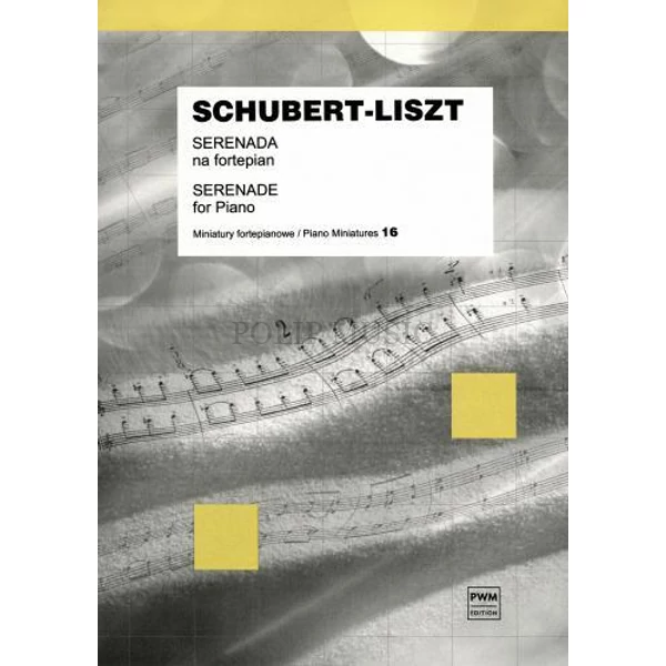 Schubert, Liszt Serenada for piano