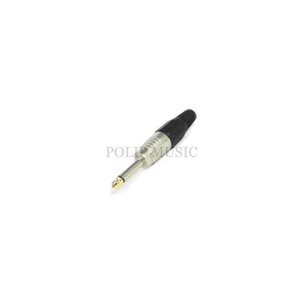 Soundking CC101 csatlakozó: 6,3 mm jack dugó, monó, aranyozott végű