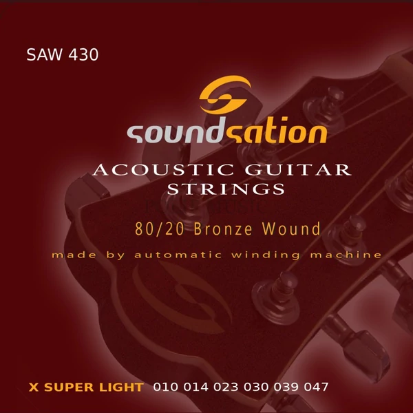 Soundsation SAW 430 Super Light 010-047 akusztikus húr szett