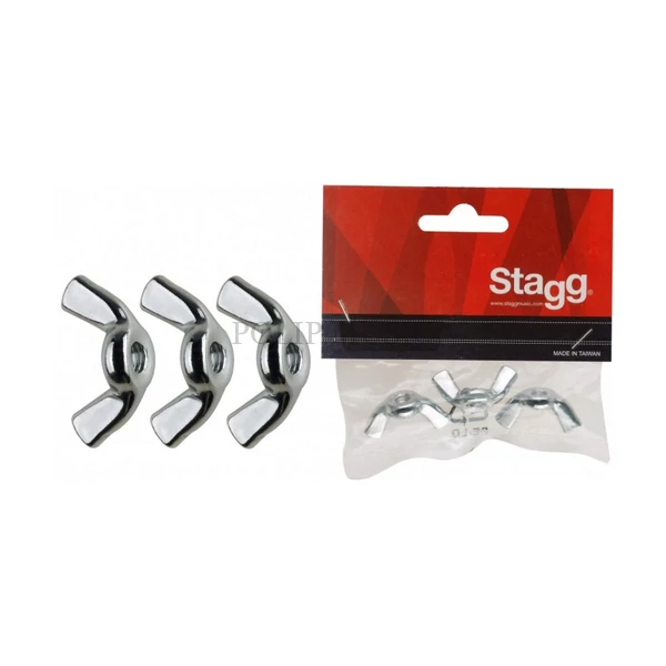Stagg 13G-HP 3db x 6mm-es szárnyas csavar
