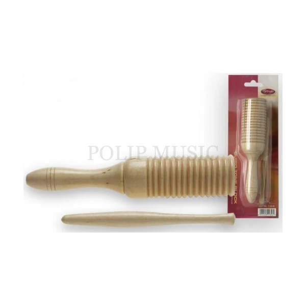 Stagg GTB-124 hangblokk verővel guiro 