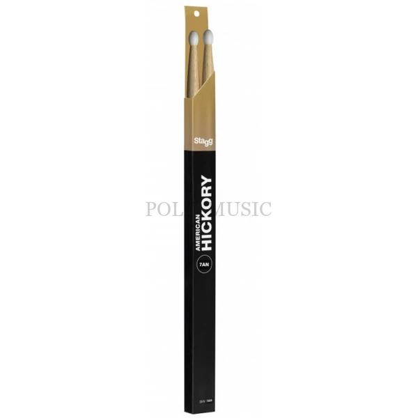 Stagg SHV7AN nylon fejű dobverő hickory dobverő pár 7A 