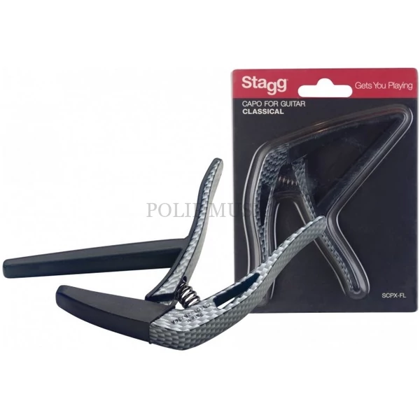 Stagg SCPX-FL CARBON klasszikusgitár kápó