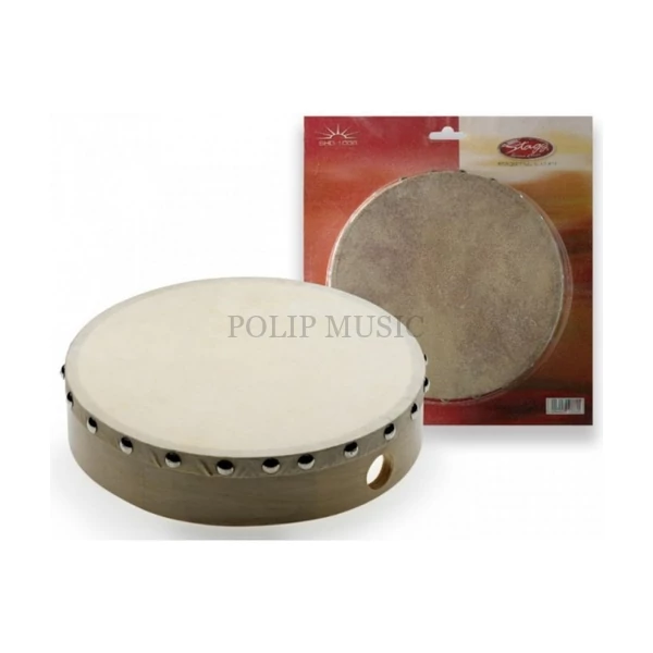 Stagg SHD1008 Szegecselt állatbőr 8" Fa kézidob