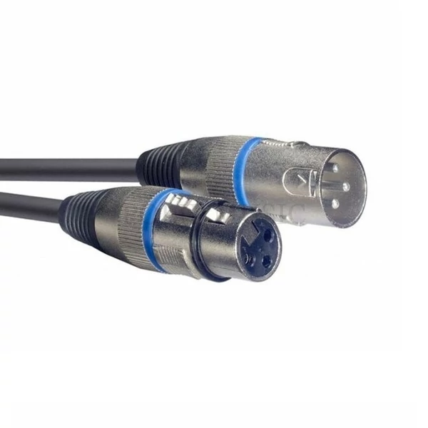 Stagg SMC1BL  XLR-XLR mikrofon kábel 1 m