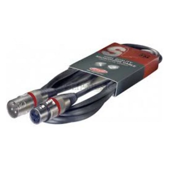 Stagg SMC1RD XLR-XLR mikrofonkábel 1m