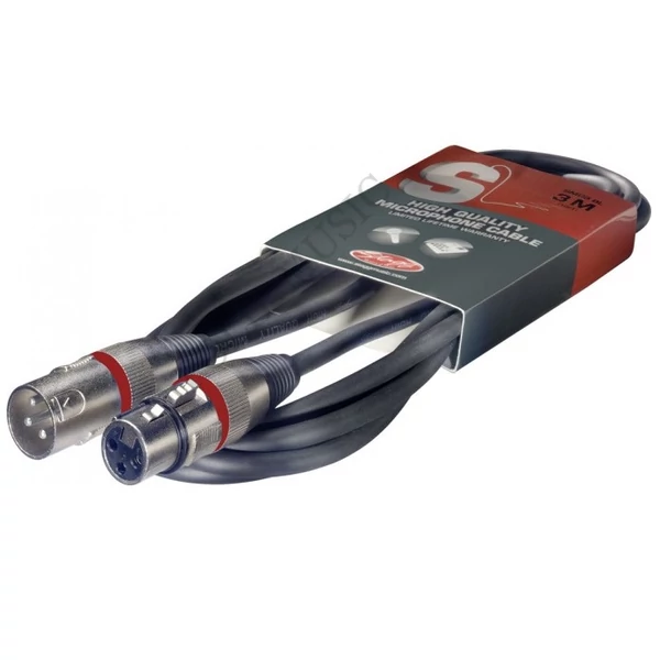 Stagg SMC3RD XLR-XLR mikrofonkábel 3m