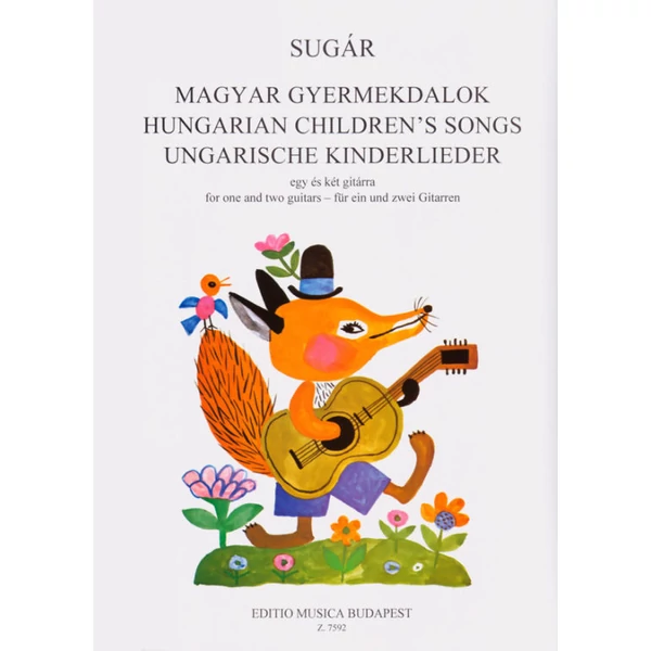 Sugár Rezső Magyar gyermekdalok egy és két gitárra