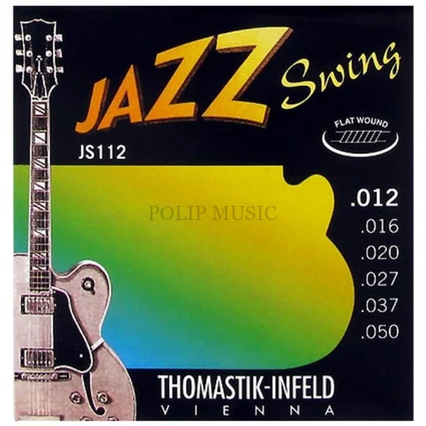 Thomastik JS112 Flat Wound 012-050 Ball End Jazz elektromos gitárhúr szett