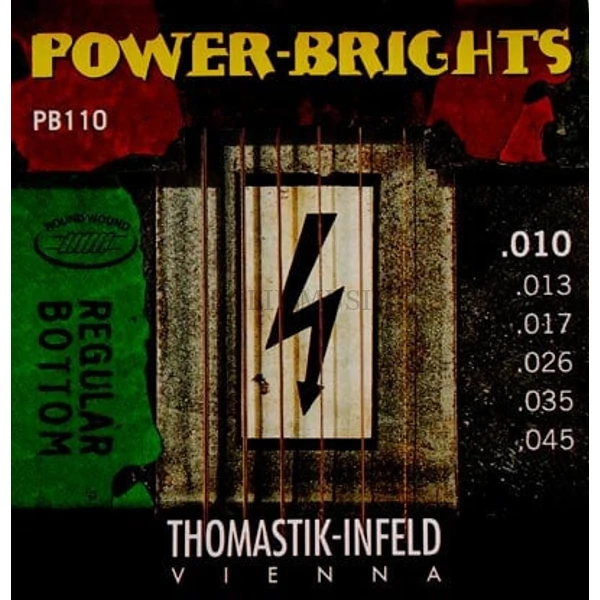 Thomastik PB110 Round Wound Medium Light 010-045 elektromos gitárhúr szett