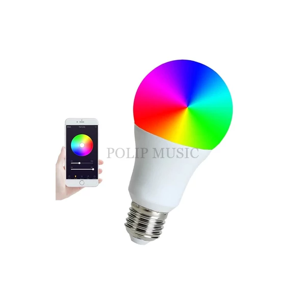 Thunder BLB-9SM WiFi-vezérelt, Okos RGB Led izzó 9W hangulatvilágítás