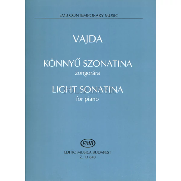 Vajda János Könnyű szonatina