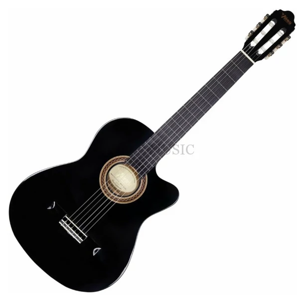Valencia VC104TC Black 4/4 Klasszikus gitár