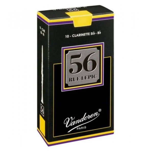 Vandoren 56 Rue Lepic CR5030 Bb-Clarinet Klarinét nád 3