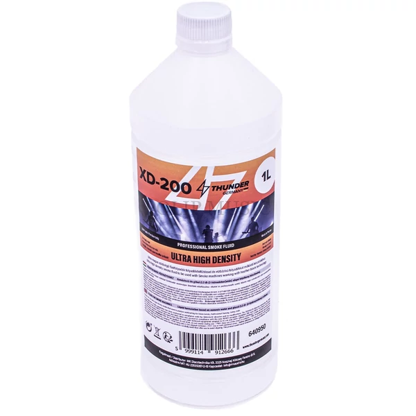 Thunder XD-200 füstfolyadék ULTRA sűrűség (1 liter)