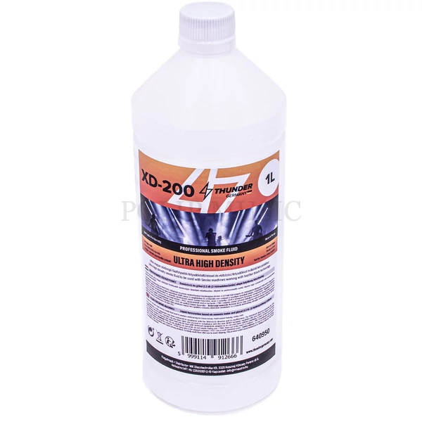 Thunder XD-200 füstfolyadék ULTRA sűrűség (1 liter)