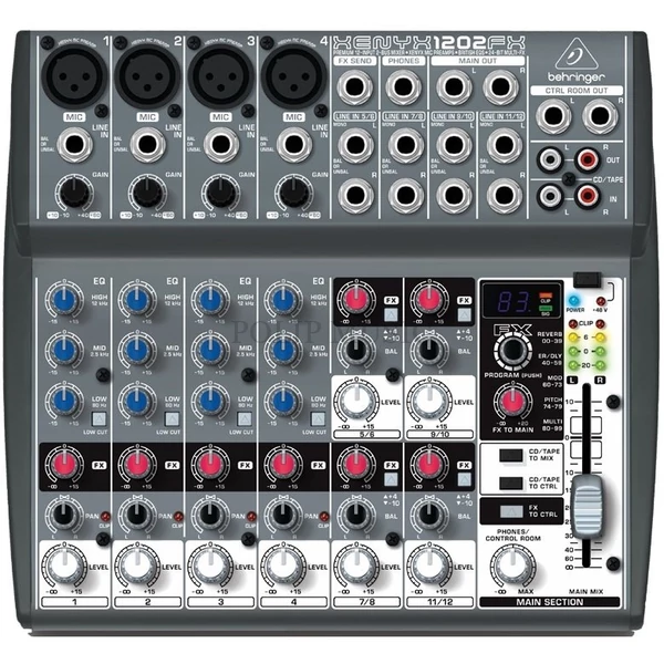 Behringer XENYX 1202FX analóg keverő