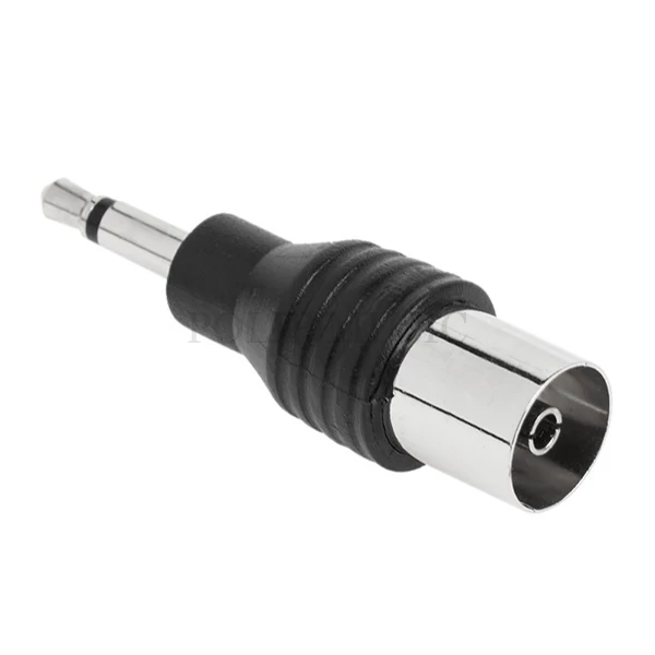 ZLA0290 Jack antenna átalakító 3,5mm mono jack dugó - koax aljzat