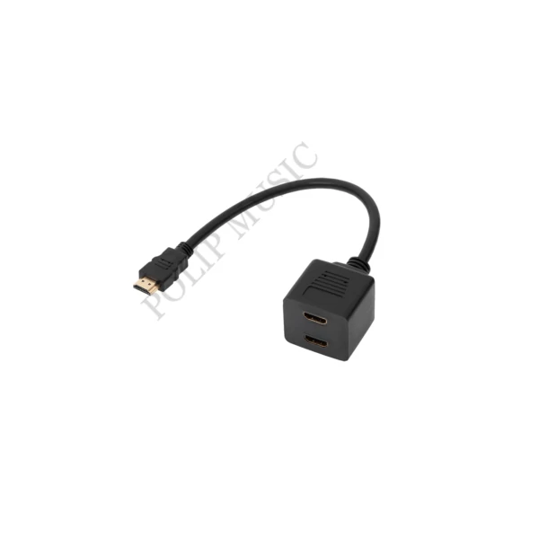 ZLA0791 HDMI elosztó 1 dugó - 2aljzat 30cm
