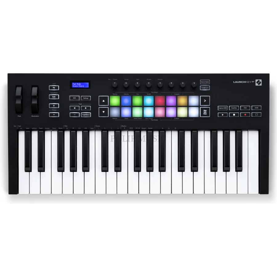 Novation Launchkey 37 MK3 Ableton Live és MIDI kontroller billentyűzet