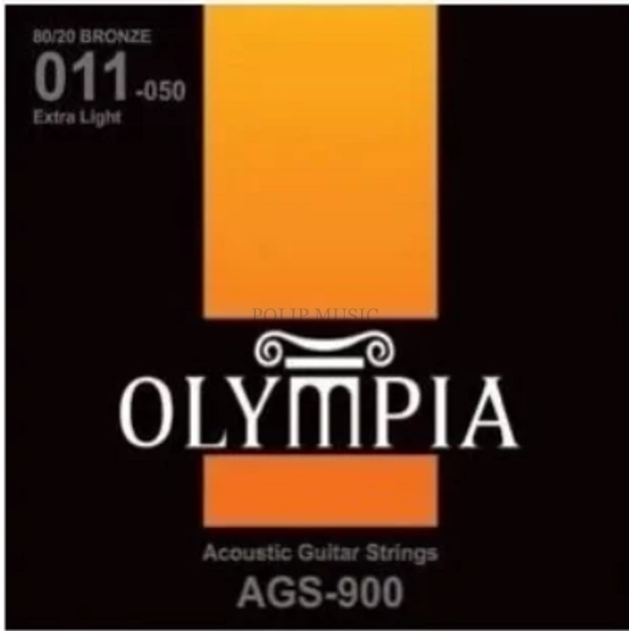 Olympia AGS900 Round Wound Bronz medium 011-050 Ball End akusztikus gitárhúr szett