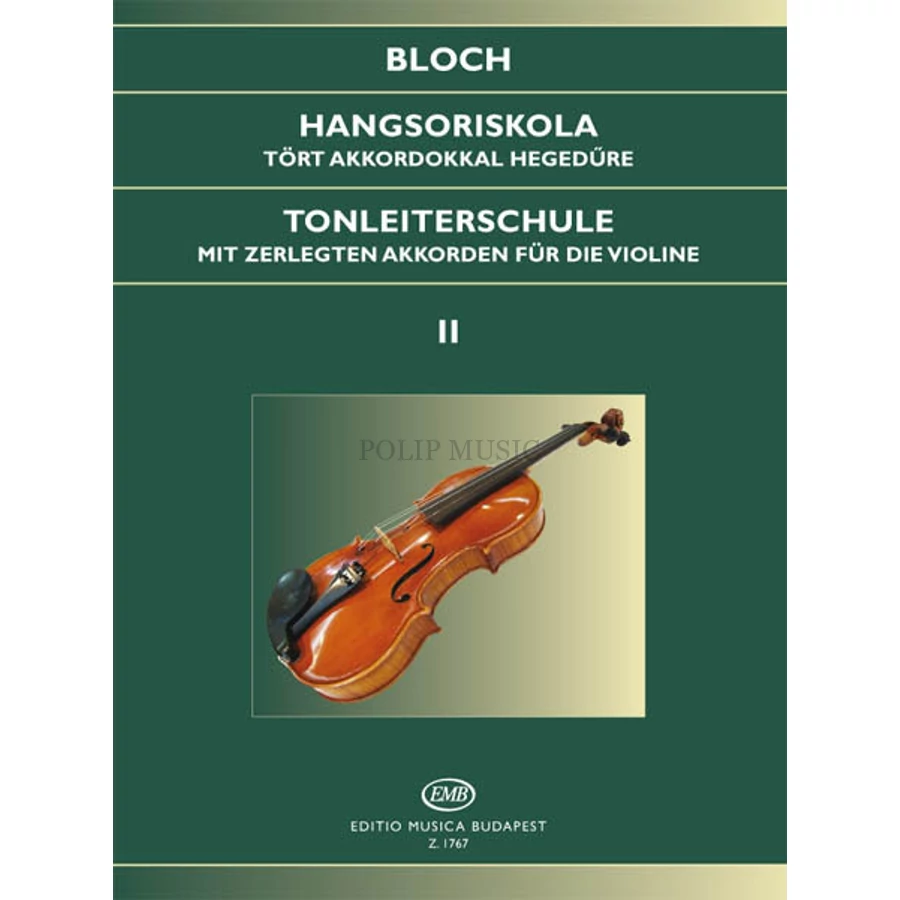 Bloch József Hangsoriskola 2 tört akkordokkal Op. 5