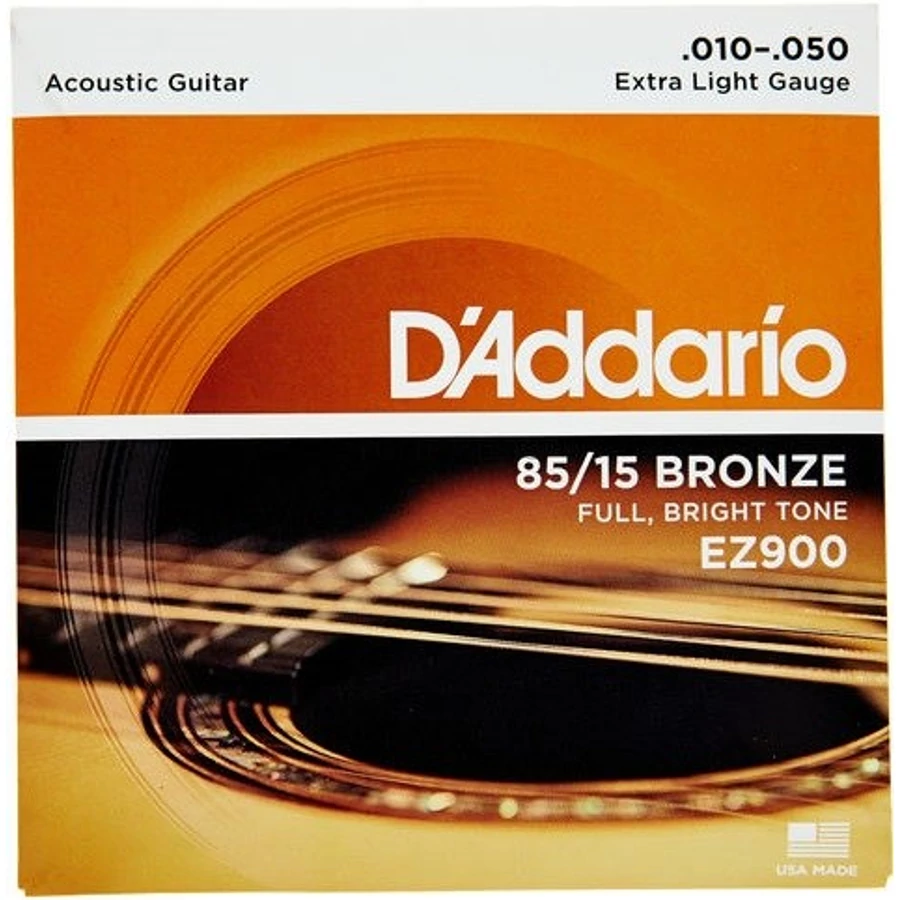 D’Addario EZ900 Extra Light 010-050 akusztikus húr szett