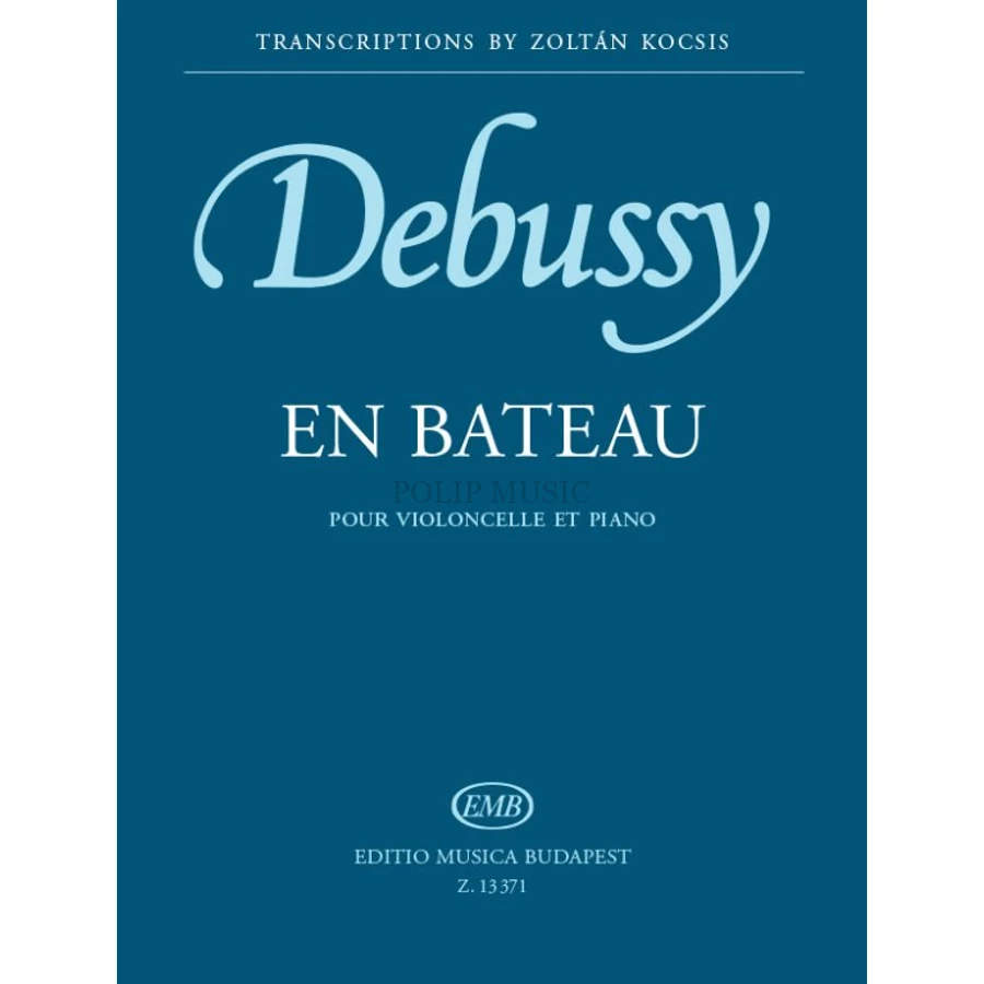 Debussy En Bateu pour violoncelle et piano