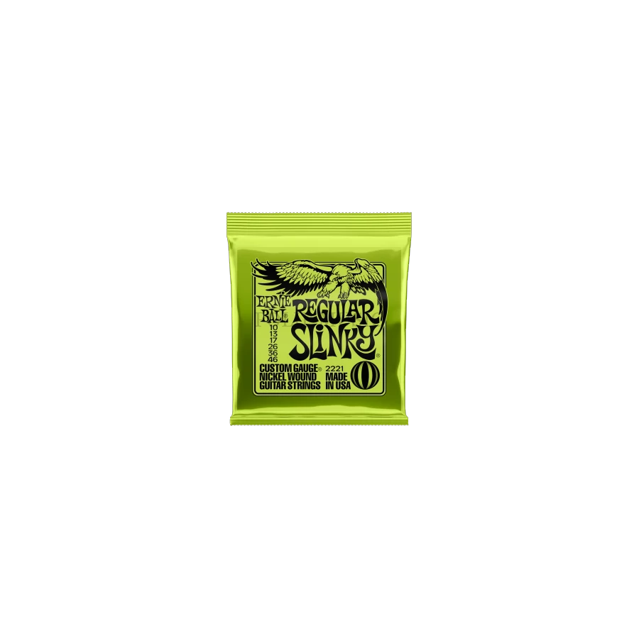 Ernie Ball 2221 Nickel Wound Regular Slinky 010-046 elektromos gitárhúr szett