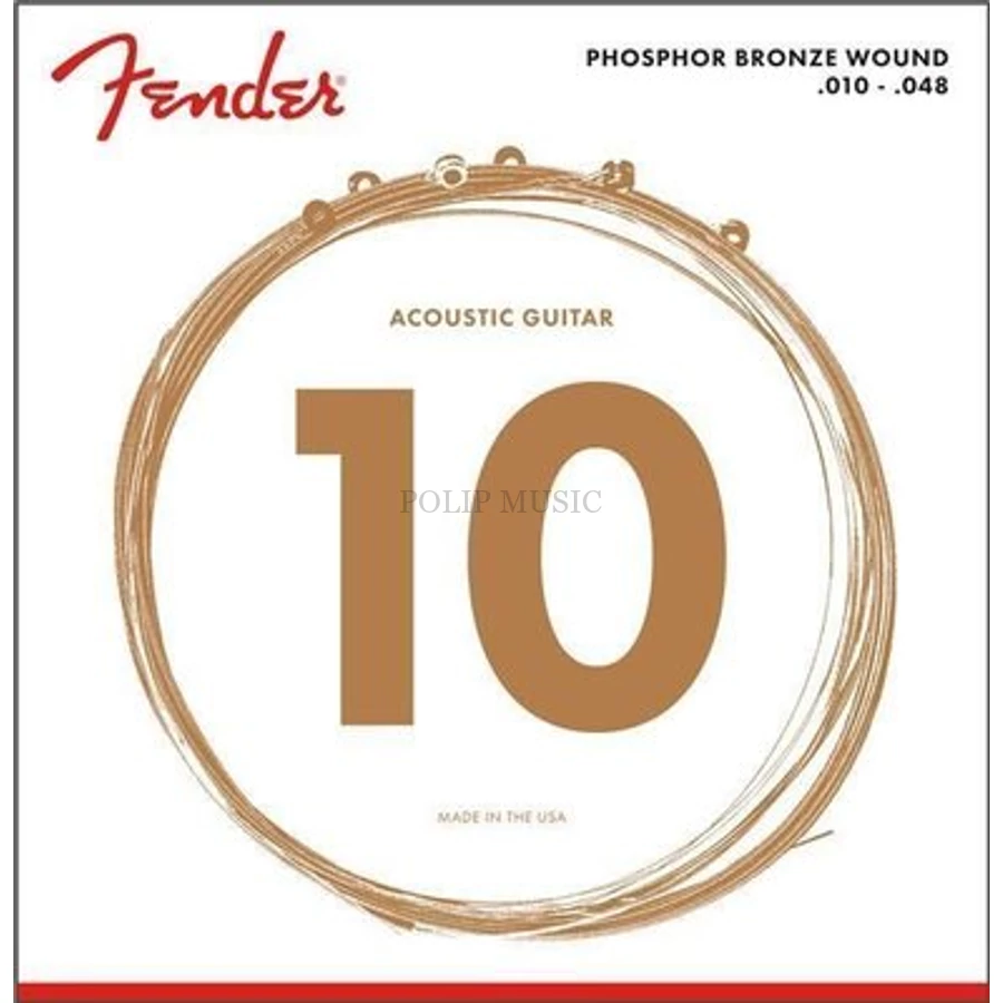 Fender 60 Phosphor Bronze XL Extra Light 010-048 akusztikus húr szett