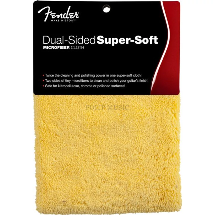 Fender Super-Soft, Dual-Sided Microfiber Cloth mikroszálas kendő