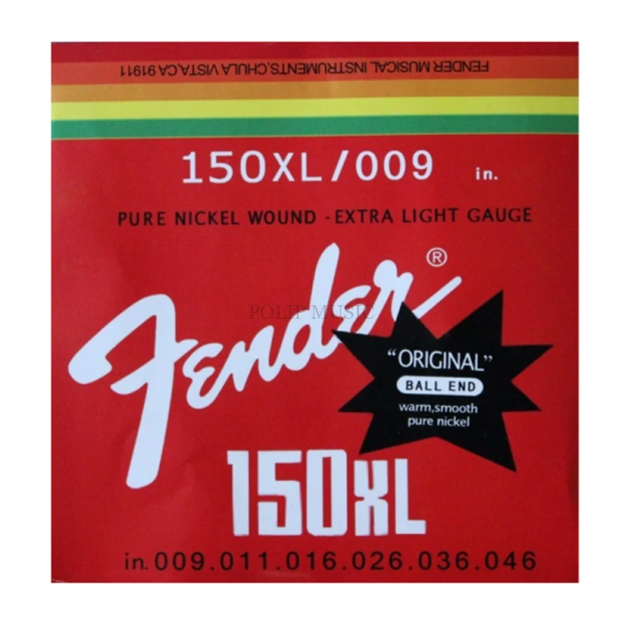 Fender 150XL Extra Light 009-046 elektromos gitárhúr szett